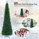 PVC Artificial Slim Pencil Christmas Tree by LJGDeals