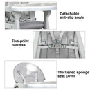 3-in-1 Baby High Chair with Lockable Universal Wheels by LJGDeals