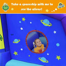 Inflatable Alien Style Kids Bouncy Castle with 480W Air Blower by LJGDeals