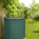 100 Gallon Portable Rain Barrel Water Collector Tank with Spigot Filter by LJGDeals