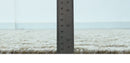 Custom Made Hand Knotted Modern Contemporary Gray Wool Area Rug