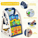 3-in-1 Kids Art Easel Double-Sided Tabletop Easel with Art Accessories by LJGDeals