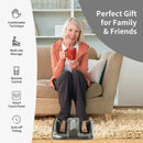 Therapeutic Shiatsu Foot Massager with High Intensity Rollers by LJGDeals