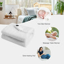 71 x 31 Inch Massage Bed Warmer Heating Pad with 5 Heat Settings by LJGDeals