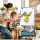 Multifunctional Kids' Standing Art Easel with Dry-Erase Board by DirectDeals