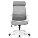 Adjustable Mesh Office Chair with Heating Support Headrest by LJGDeals