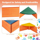 Kids Outdoor Wooden Backyard Sandbox with Built-in Corner Seating by LJGDeals