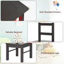 2-in-1 Kids Activity Table and 2 Chairs Set with Storage Building Block Table by LJGDeals
