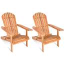 Eucalyptus Chair Foldable Outdoor Wood Lounger Chair by LJGDeals