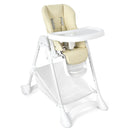 Baby Convertible Folding Adjustable High Chair with Wheel Tray Storage Basket by LJGDeals