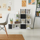 5-Tier Bookshelf Corner Ladder Bookcase with Storage Rack by LJGDeals
