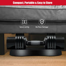 27.5 LBS 5-in-1 Adjustable Dumbbell for Gym Home Office by LJGDeals