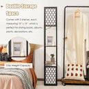 Modern Shelf Freestanding Floor Lamp with Double Lamp Pull Chain and Foot Switch by LJGDeals