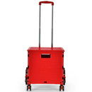 Costway Foldable Utility Cart for Travel and Shopping by LJGDeals