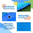 Inflatable Water Park Waterslide for Kids Backyard with 780W Air Blower by LJGDeals
