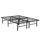 Twin/Full/Queen Size Foldable Metal Platform Bed with Tool-Free Assembly by LJGDeals