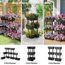 3-Tier Freestanding Vertical Plant Stand for Gardening and Planting Use by LJGDeals