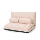 6-Position Adjustable Sleeper Lounge Couch with 2 Pillows by LJGDeals