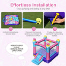 3-in-1 Princess Theme Inflatable Castle without Blower by DirectDeals