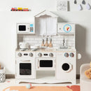 Wooden Kids Kitchen with Washing Machine by LJGDeals