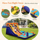 4-in-1 Kids Bounce Castle with Splash Pool without Blower by LJGDeals