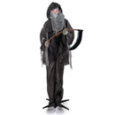 8.5 Feet Halloween Decoration Animated Standing Grim Reaper with Glowing Eyes by LJGDeals