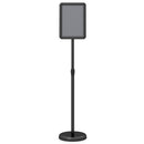 Adjustable Sign Holder Stand with 360° Rotation - 8.5 x 11 Inch by DirectDeals