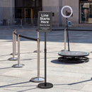 Adjustable Sign Holder Stand with 360° Rotation - 8.5 x 11 Inch by DirectDeals