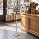 Adjustable Sign Holder Stand with 360° Rotation - 8.5 x 11 Inch by DirectDeals