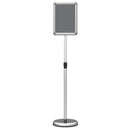 Adjustable Sign Holder Stand with 360° Rotation - 8.5 x 11 Inch by DirectDeals
