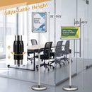 Adjustable Sign Holder Stand with 360° Rotation - 8.5 x 11 Inch by DirectDeals