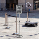 Adjustable Sign Holder Stand with 360° Rotation - 8.5 x 11 Inch by DirectDeals