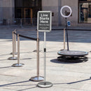 Adjustable Sign Holder Stand with 360° Rotation - 8.5 x 11 Inch by LJGDeals
