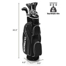 Women's Complete Golf Club Set - 10 Piece with Stand Bag by DirectDeals