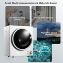 1.5 Cu .ft Clothes Dryer with with Stainless Steel Wall Mount by LJGDeals