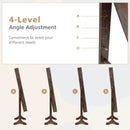 Standing Jewelry Cabinet with Full Length Mirror by LJGDeals