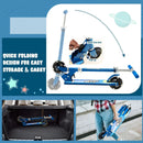 Folding Kick Scooter with 3 Adjustable Heights for Kids by LJGDeals