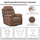 Power Lift Recliner Sofa with Side Pocket and Remote Control by LJGDeals