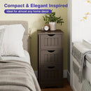 Bathroom Floor Freestanding Storage Organizer with 3 Drawers by LJGDeals