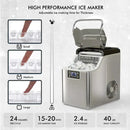 Portable Ice Maker with Scoop & Basket by LJGDeals