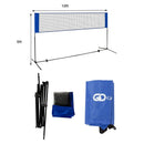 Portable 10 x 5 Feet Beach Badminton Training Net with Carrying Bag by LJGDeals