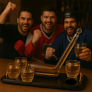 Ice Hockey Wine & Whiskey Decanter Set, 750ml