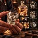 Skull Skeleton Wine & Whiskey Decanter Set 750 mL