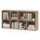 8-Cube Bookcase Bookshelf with 2 Anti-Tipping Kits Storage Organizer by LJGDeals
