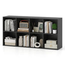 8-Cube Bookcase Bookshelf with 2 Anti-Tipping Kits Storage Organizer by LJGDeals