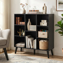 8-Cube Bookcase with Raised Support Legs by LJGDeals
