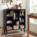 8-Cube Bookcase with Raised Support Legs by DirectDeals