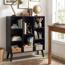 8-Cube Bookcase with Raised Support Legs by LJGDeals
