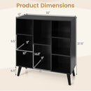 8-Cube Bookcase with Raised Support Legs by LJGDeals