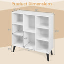 8-Cube Bookcase with Raised Support Legs by LJGDeals